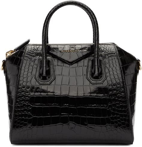 Givenchy Small Antigona Croc